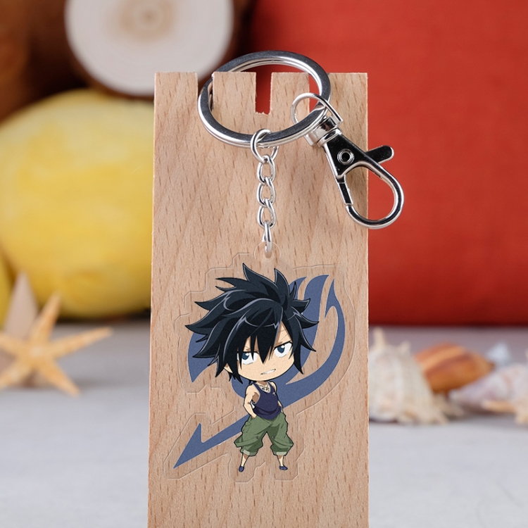 Fairy tail Anime acrylic keychain price for 5 pcs 3078