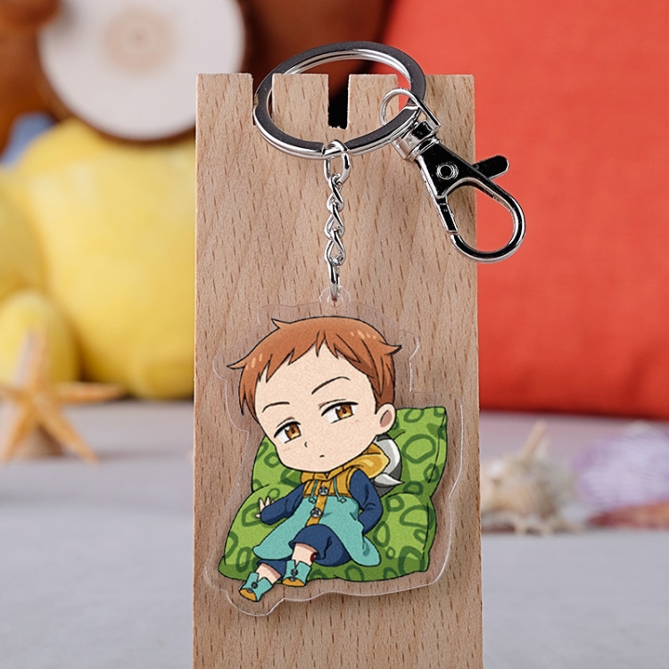 The Seven Deadly Sins Anime acrylic keychain price for 5 pcs 2964