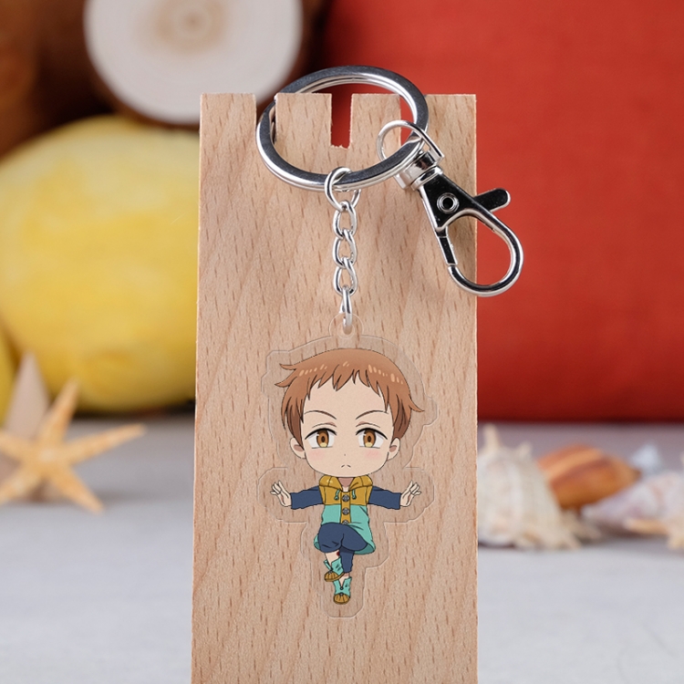 The Seven Deadly Sins Anime acrylic keychain price for 5 pcs 2969