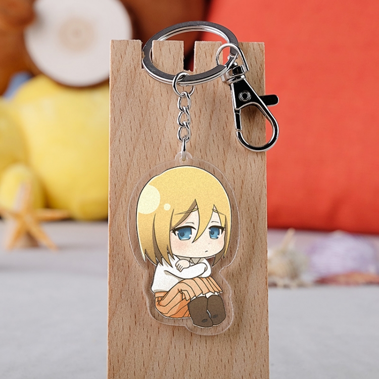 Shingeki no Kyojin Anime acrylic Key Chain  price for 5 pcs 3510