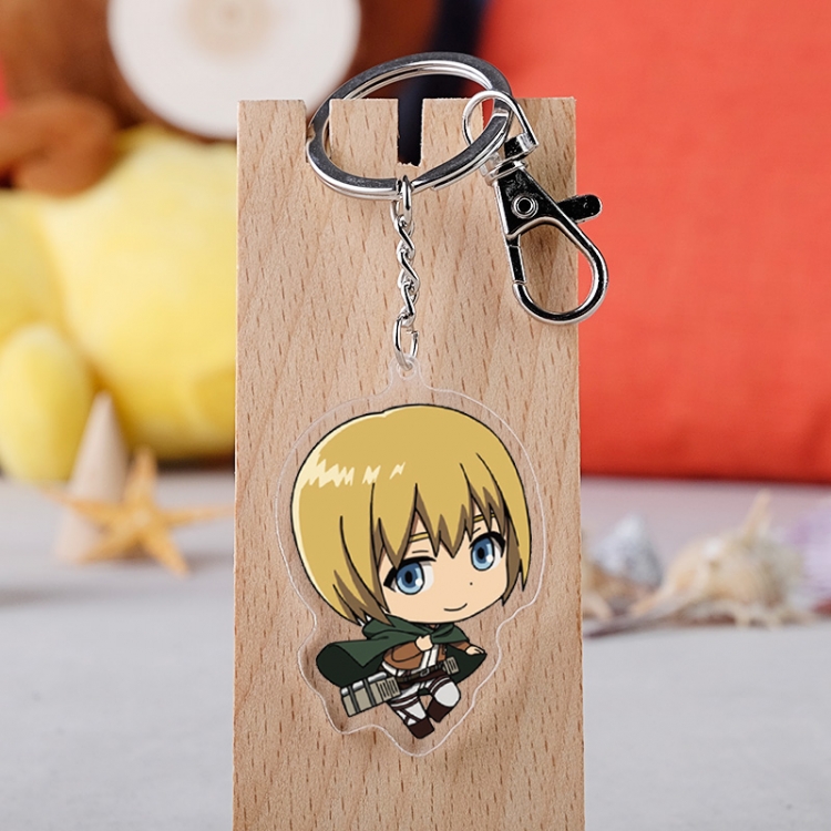 Shingeki no Kyojin Anime acrylic Key Chain  price for 5 pcs 3513