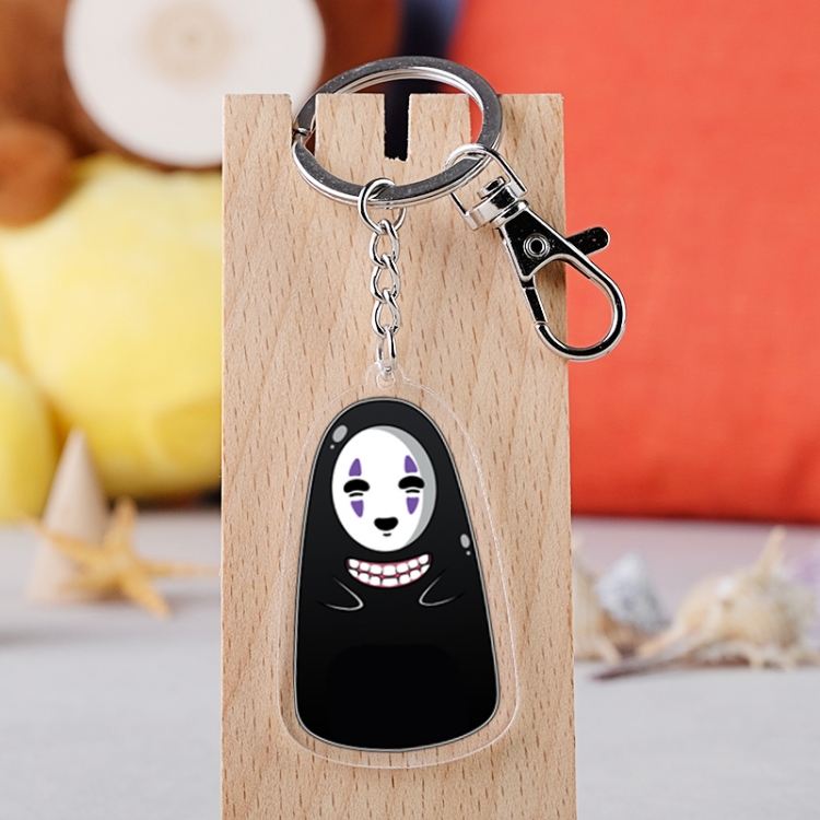 Spirited Away Anime acrylic Key Chain price for 5 pcs 2609