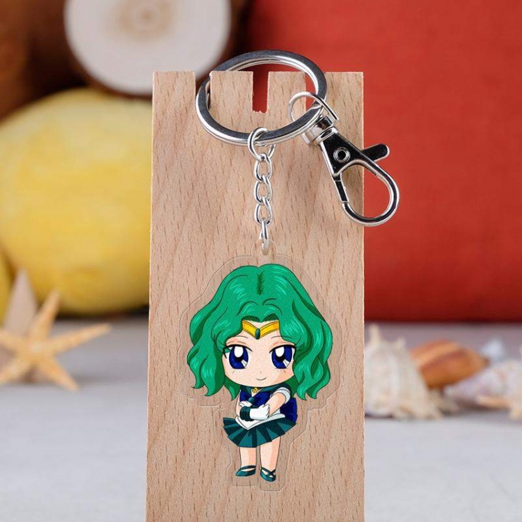 Sailormoon Anime acrylic keychain price for 5 pcs 2018