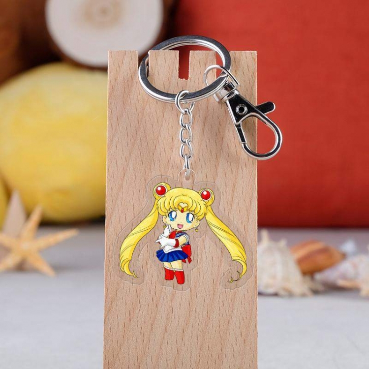 Sailormoon Anime acrylic keychain price for 5 pcs 2019