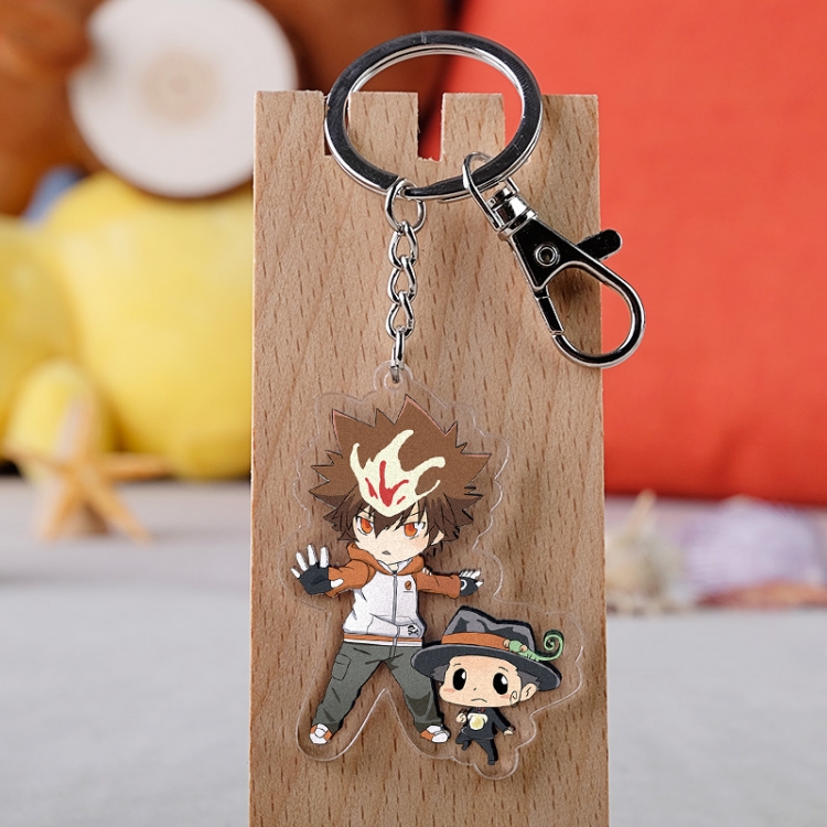 HITMAN REBORN  Anime acrylic Key Chain  price for 5 pcs 3227