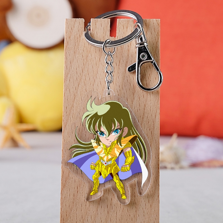 Saint Seiya Anime acrylic Key Chain  price for 5 pcs 3119