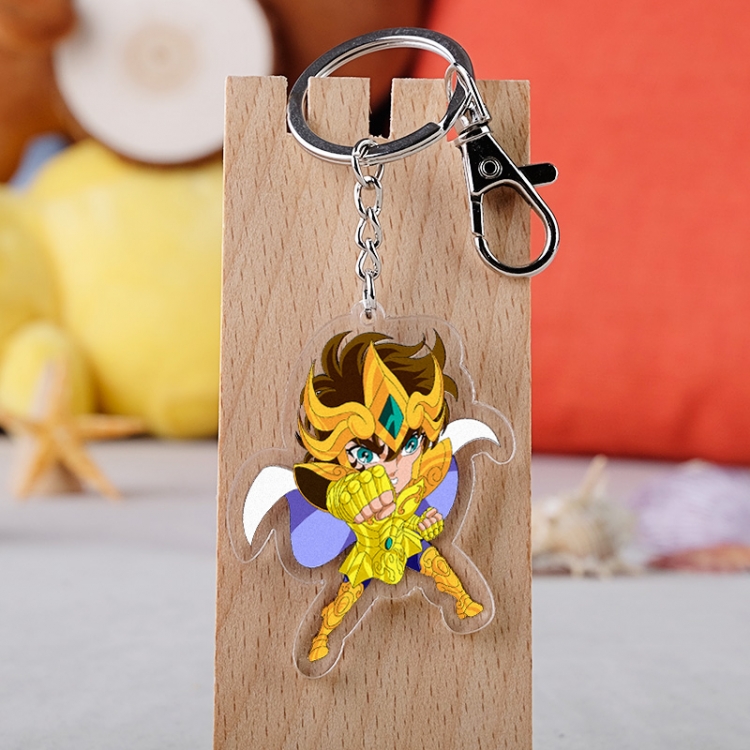 Saint Seiya Anime acrylic Key Chain  price for 5 pcs 3125