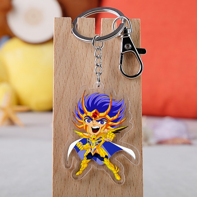 Saint Seiya Anime acrylic Key Chain  price for 5 pcs 3128