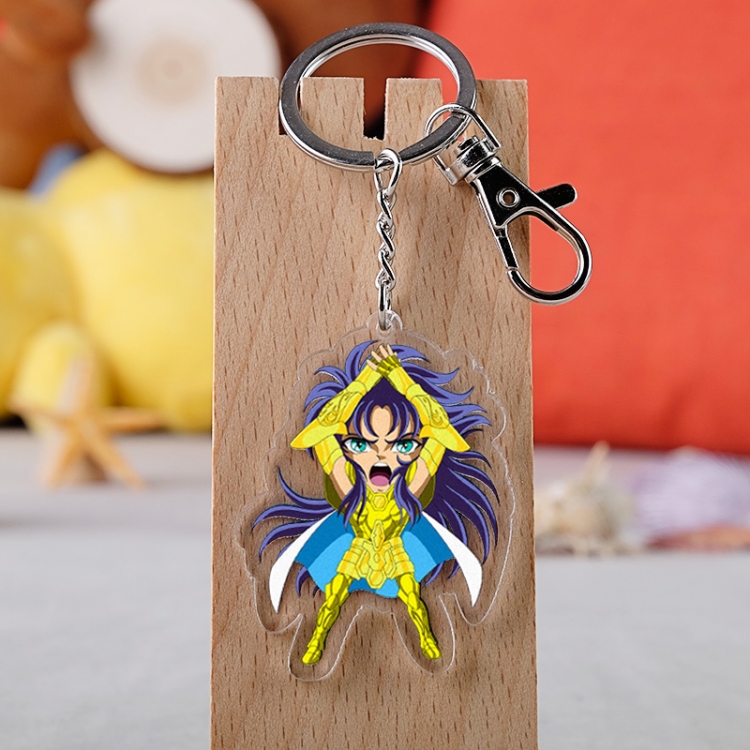 Saint Seiya Anime acrylic Key Chain  price for 5 pcs 3120