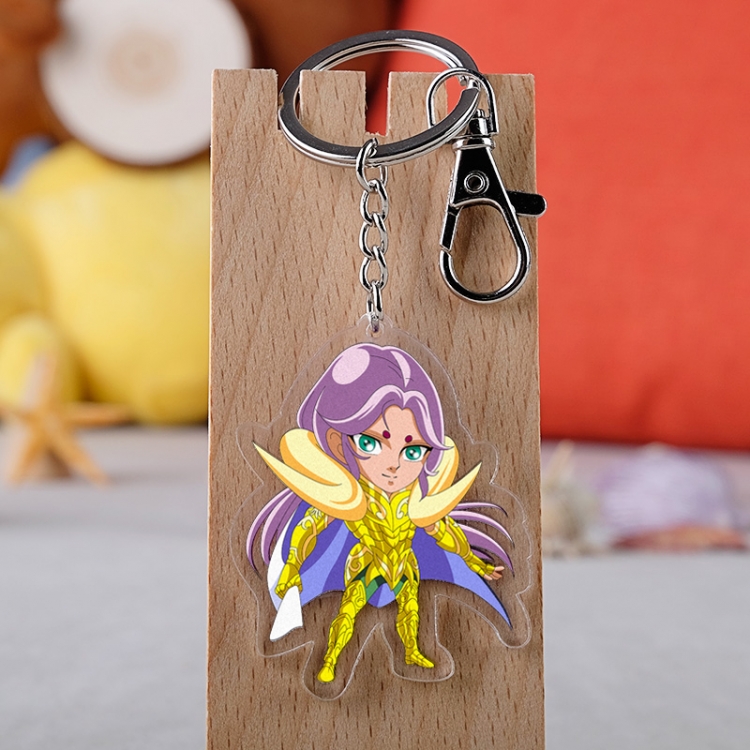 Saint Seiya Anime acrylic Key Chain  price for 5 pcs 3129