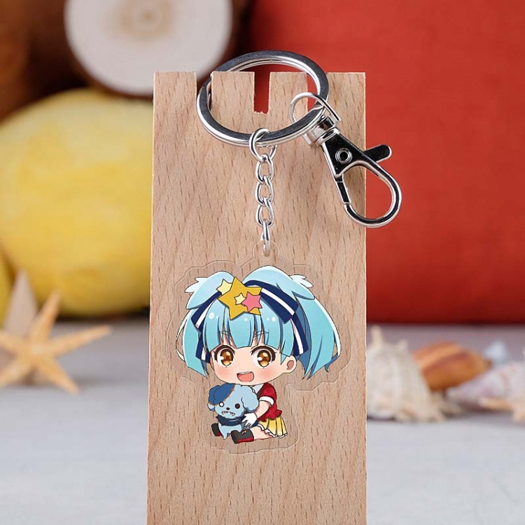 ZOMBIE LAND SAGA  Anime acrylic Key Chain  price for 5 pcs 2838