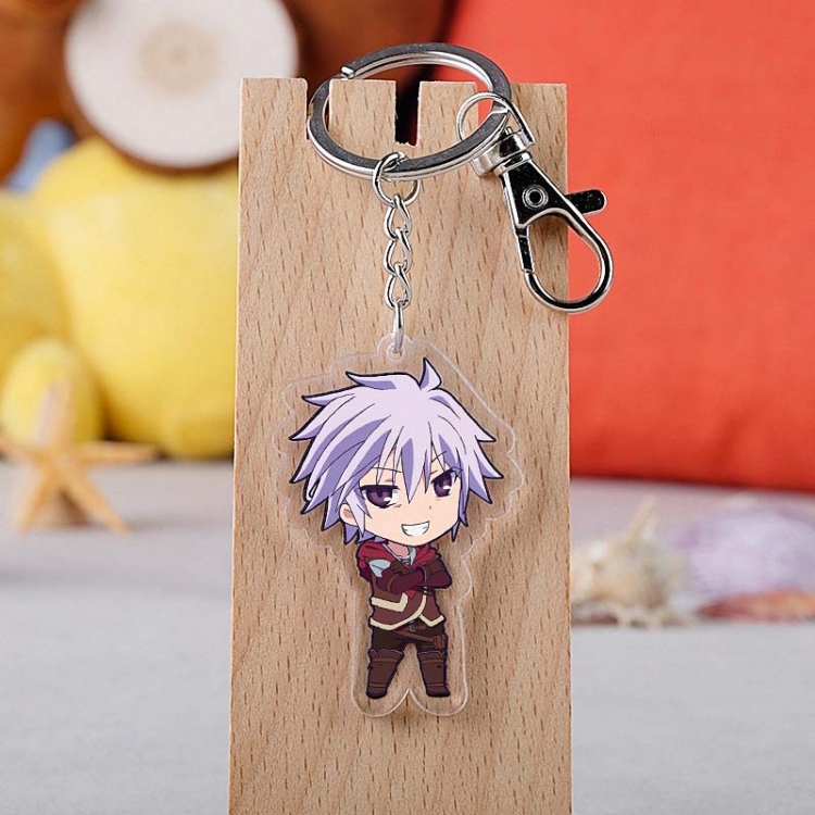 NO GAME NO LIFE Anime acrylic Key Chain  price for 5 pcs  2425