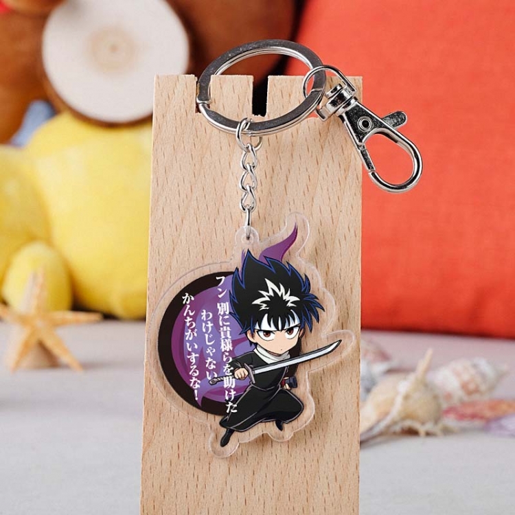 YuYu Hakusho Anime acrylic Key Chain  price for 5 pcs 2321