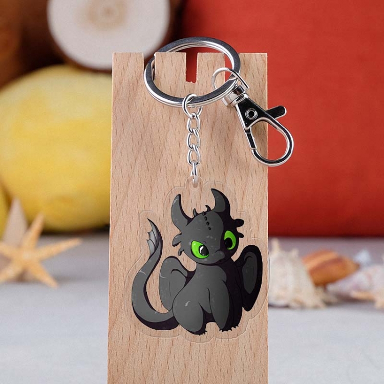 How to Train Your Dragon Anime acrylic Key Chain  price for 5 pcs 2091