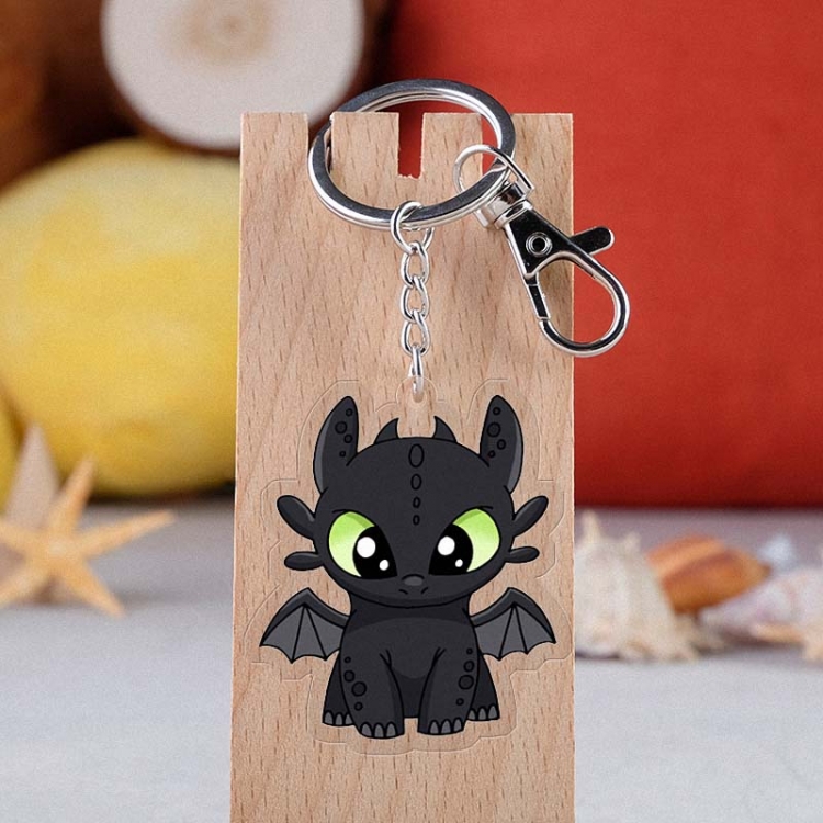 How to Train Your Dragon Anime acrylic Key Chain  price for 5 pcs 2093
