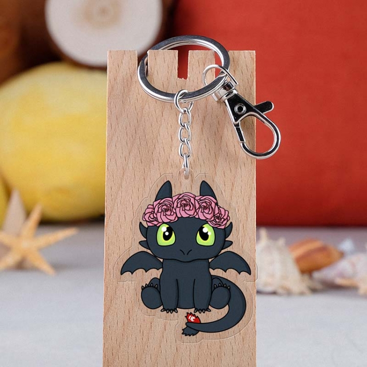 How to Train Your Dragon Anime acrylic Key Chain  price for 5 pcs 2096