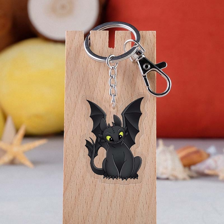 How to Train Your Dragon Anime acrylic Key Chain  price for 5 pcs 2097