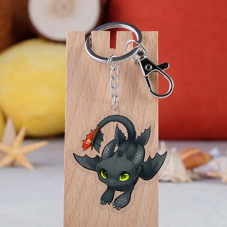 How to Train Your Dragon Anime acrylic Key Chain  price for 5 pcs 2088