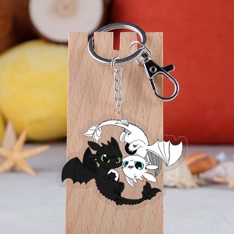 How to Train Your Dragon Anime acrylic Key Chain  price for 5 pcs 2087