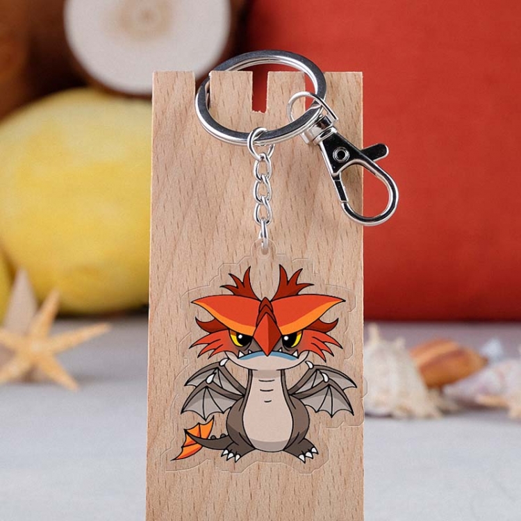 How to Train Your Dragon Anime acrylic Key Chain  price for 5 pcs 2094