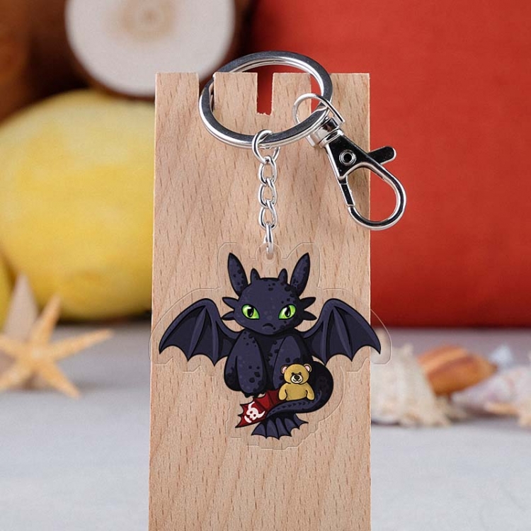 How to Train Your Dragon Anime acrylic Key Chain  price for 5 pcs 2090