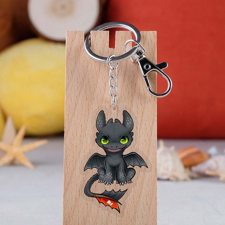 How to Train Your Dragon Anime acrylic Key Chain  price for 5 pcs 2089