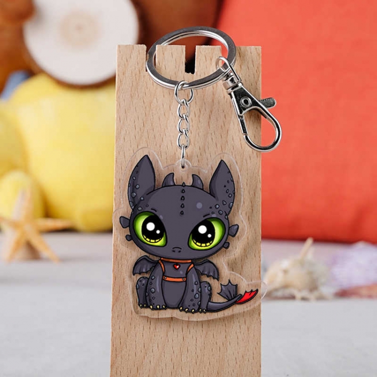 How to Train Your Dragon Anime acrylic Key Chain  price for 5 pcs 2081