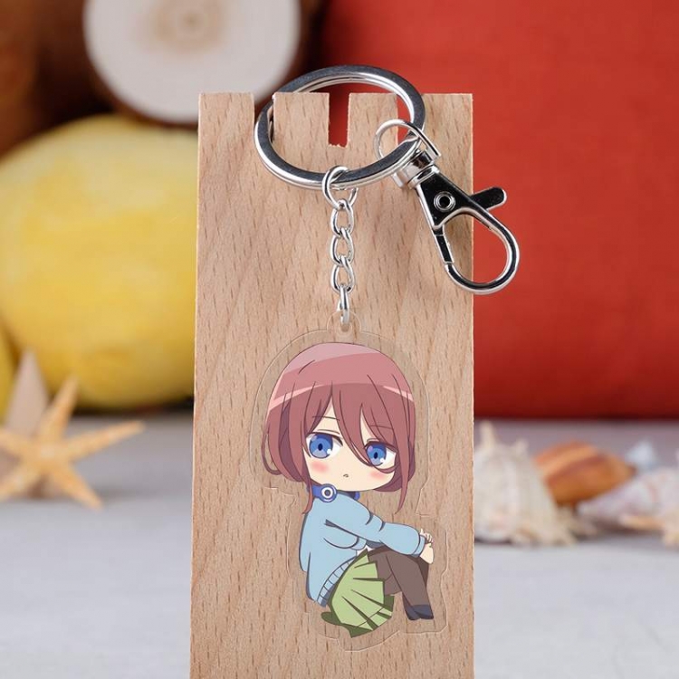 The Quintessential Q Anime acrylic Key Chain  price for 5 pcs 2079