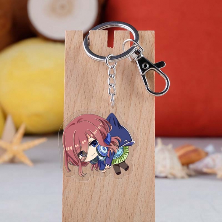 The Quintessential Q Anime acrylic Key Chain  price for 5 pcs 3734