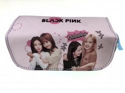 BLACK PINK  Double zipper PU p...