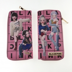 BLACKPINK Women long wallet pu...