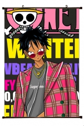 One Piece Anime Plastic pole c...