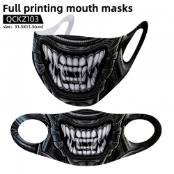 Alien full color mask 31.5X11....