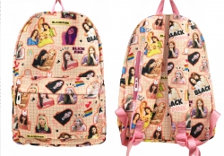 BLACK PINK Student backpack sc...