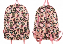 BLACK PINK Student backpack sc...