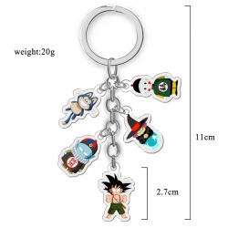 DRAGON BALL Anime acrylic keyc...