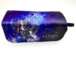 Gemini Double zipper PU pencil...