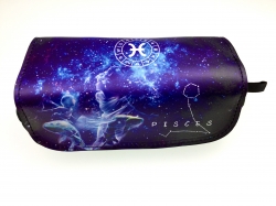 Pisces Double zipper PU pencil...