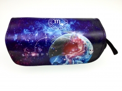Scorpio Double zipper PU penci...