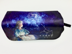 Virgo Double zipper PU pencil ...