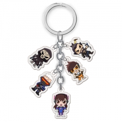 Overwatch Anime acrylic keycha...