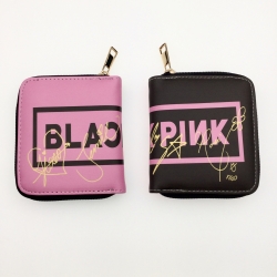 BLACK PINK Women short wallet ...