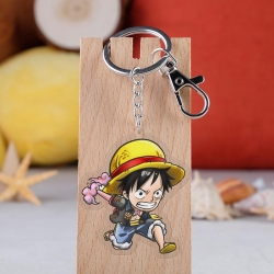 One Piece Anime acrylic keycha...