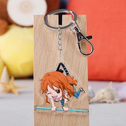 One Piece Anime acrylic keycha...