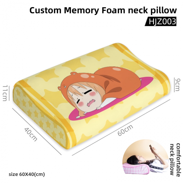 Himouto! Umaru-chan Game memory cotton neck pillow 60X40CM HJZ003