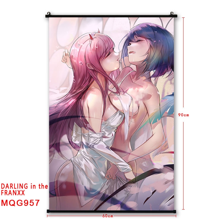 DARLING in the FRANX plastic pole cloth painting Wall Scroll 60X90CM  MQG957