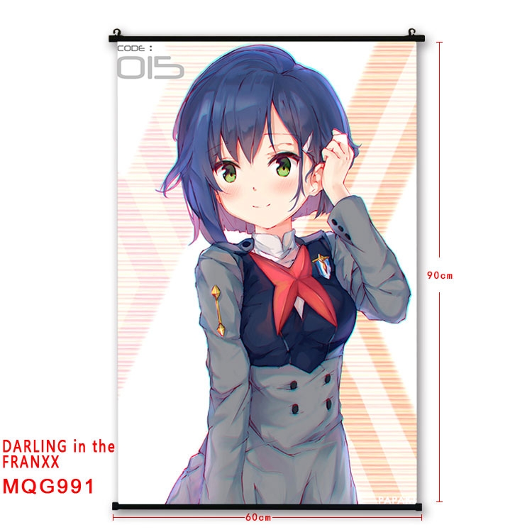 DARLING in the FRANX plastic pole cloth painting Wall Scroll 60X90CM  MQG991