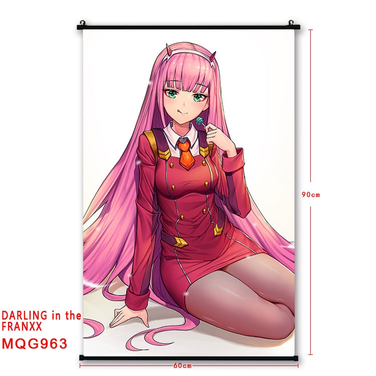 DARLING in the FRANX plastic pole cloth painting Wall Scroll 60X90CM  MQG963