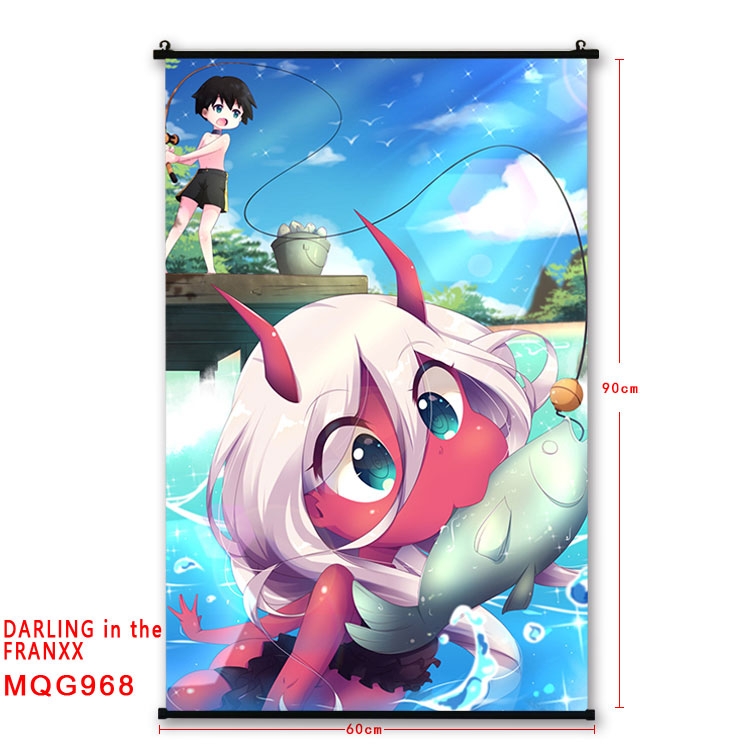 DARLING in the FRANX plastic pole cloth painting Wall Scroll 60X90CM  MQG968