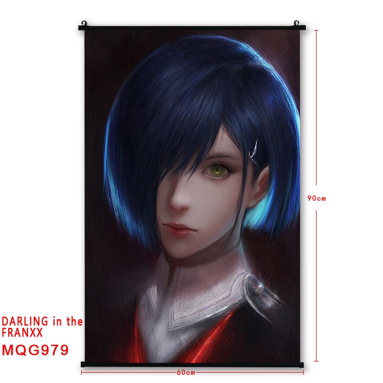 DARLING in the FRANX plastic pole cloth painting Wall Scroll 60X90CM  MQG979